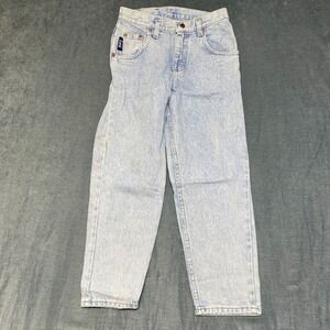VTG Lee Jeans Womens 26x25 Blue Denim Cotton Non Stretch Travel Trendy